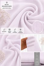 60 LEA | 100% Belgium Linen Fabric - Lavender