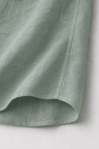 Full Sleeve Men's 100% Belgium Linen Minty Green Shirt | Summer Special