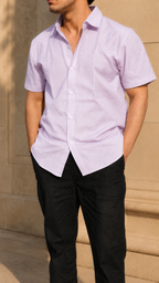 60 LEA | 100% Belgium Linen Fabric - Lavender