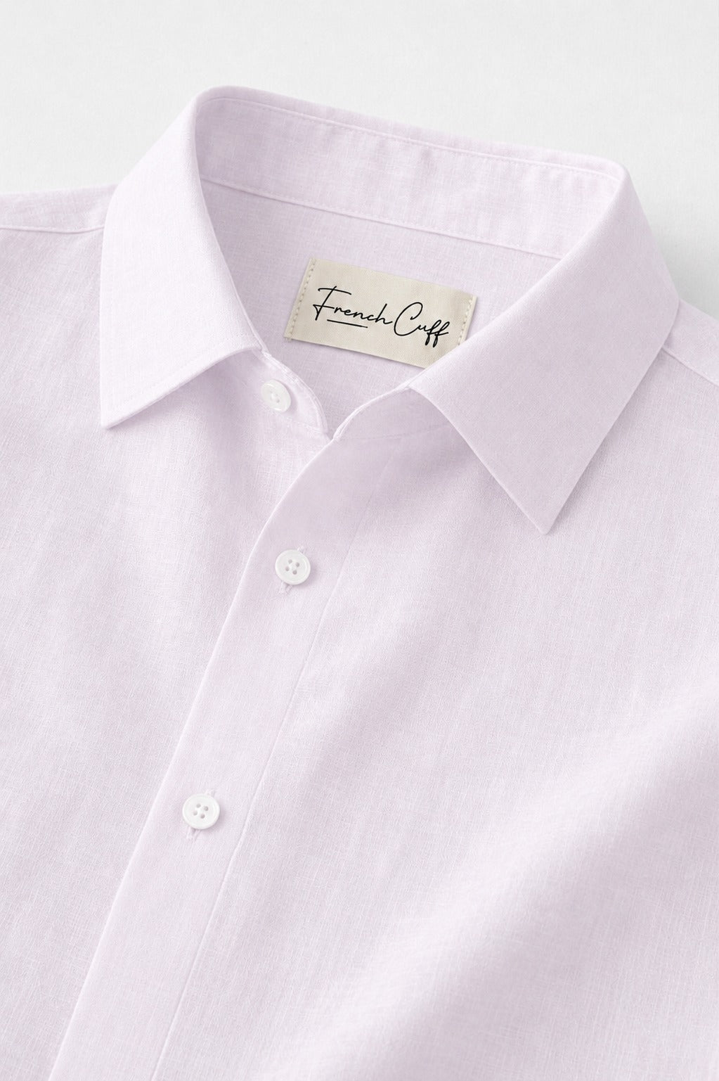 Half Sleeve Men's 100% Belgium Linen Lavender Shirt | Summer Special