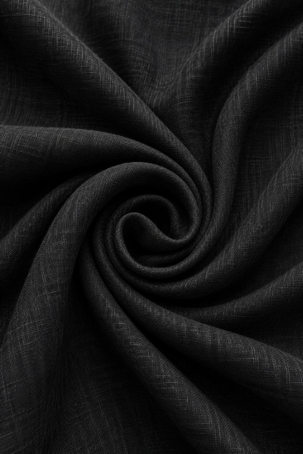 60 LEA | 100% Belgium Linen Fabric - Black