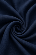 60 LEA | 100% Belgium Linen Fabric - Navy Blue