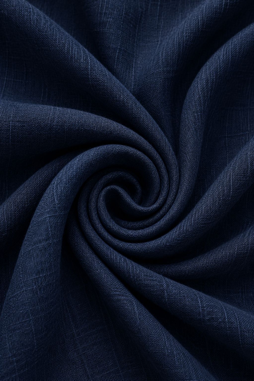 60 LEA | 100% Belgium Linen Fabric - Navy Blue